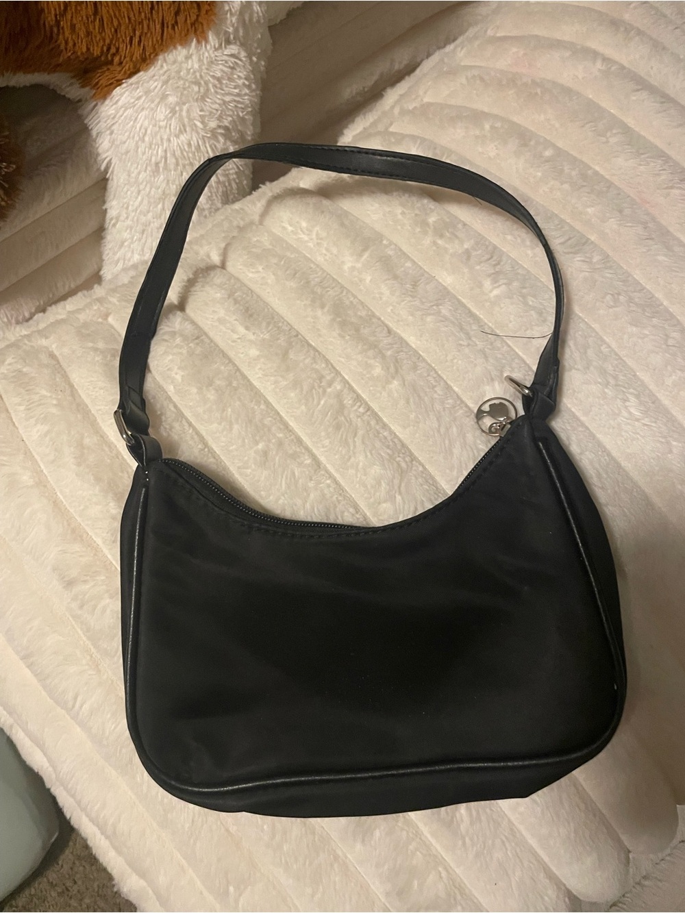 Barbie Black Rhinestone Script Shoulder Bag - Picture 4 of 4